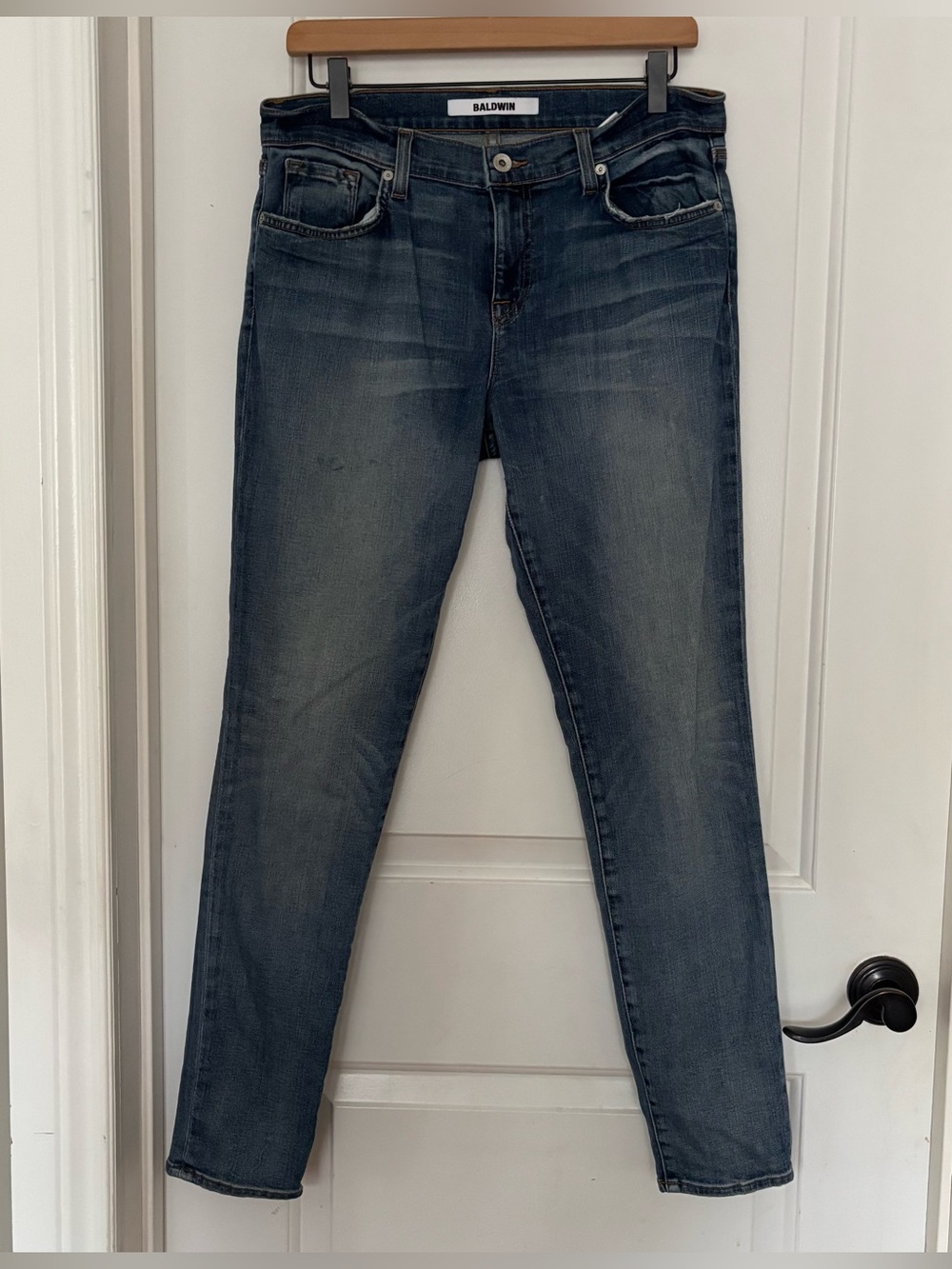 Baldwin The Ten Skinny Jeans Japanese denim 30 pike place medium wash